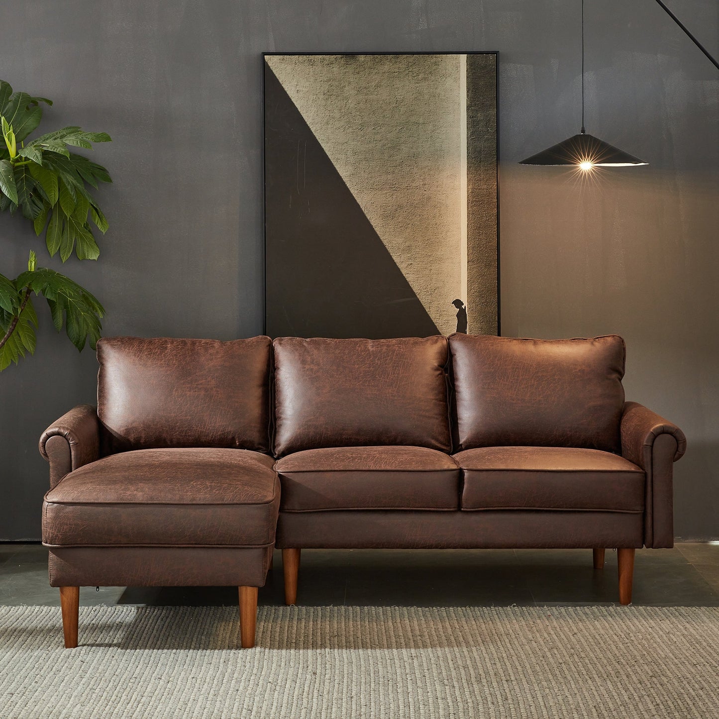 Toject 82 Inch Sofa Couch With Extra Deep Seats3 Seat Sofa For Living Room,Dorm,Office,Apartment