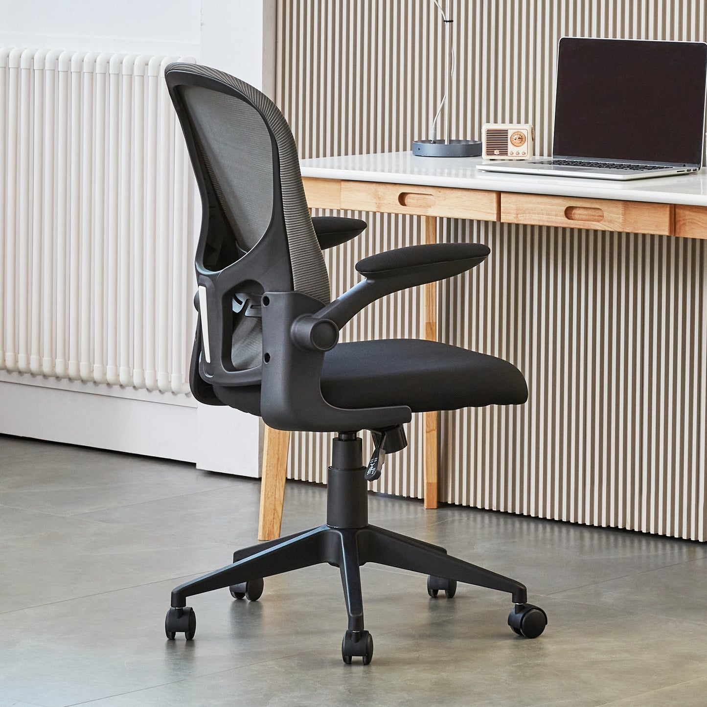 Toject  Ergonomic Office Chair, Mesh Desk Chair With Silent Wheels, Smooth&Durable Gaming Chair For Home,Living Room