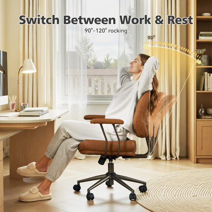 Toject Office Chair, Executive Desk Chair with Lumbar Support