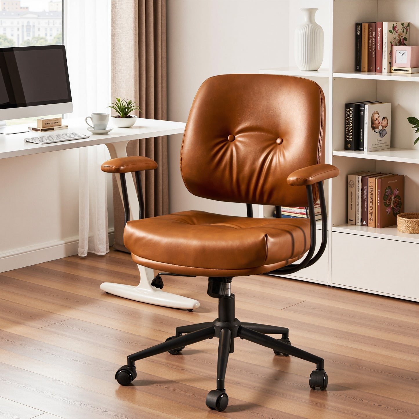 Toject Office Chair, Executive Desk Chair with Lumbar Support