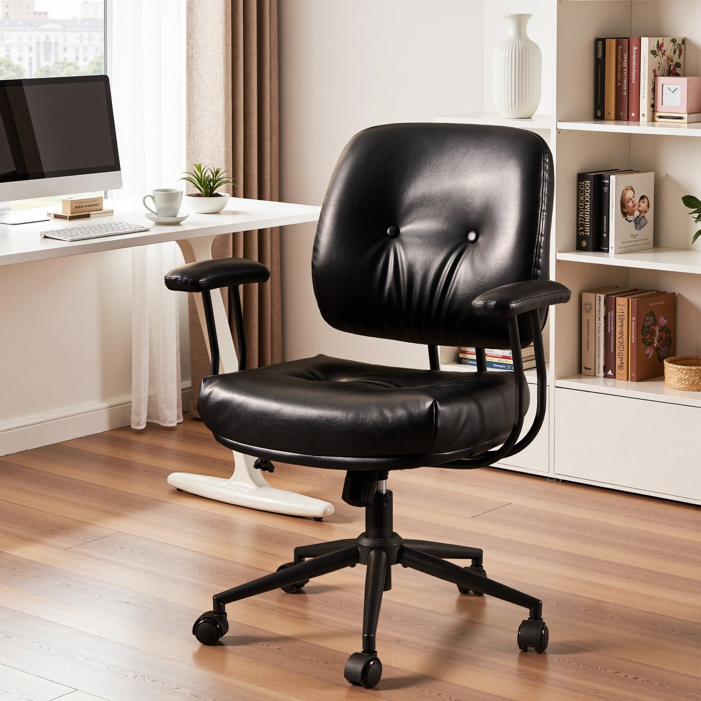 Toject Office Chair, Executive Desk Chair with Lumbar Support