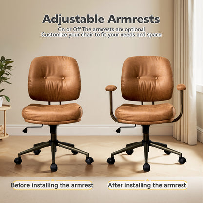 Toject Office Chair, Executive Desk Chair with Lumbar Support