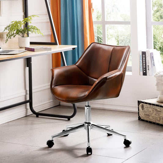 Toject Office Chair,Leather Computer Chair for Home Office Conference