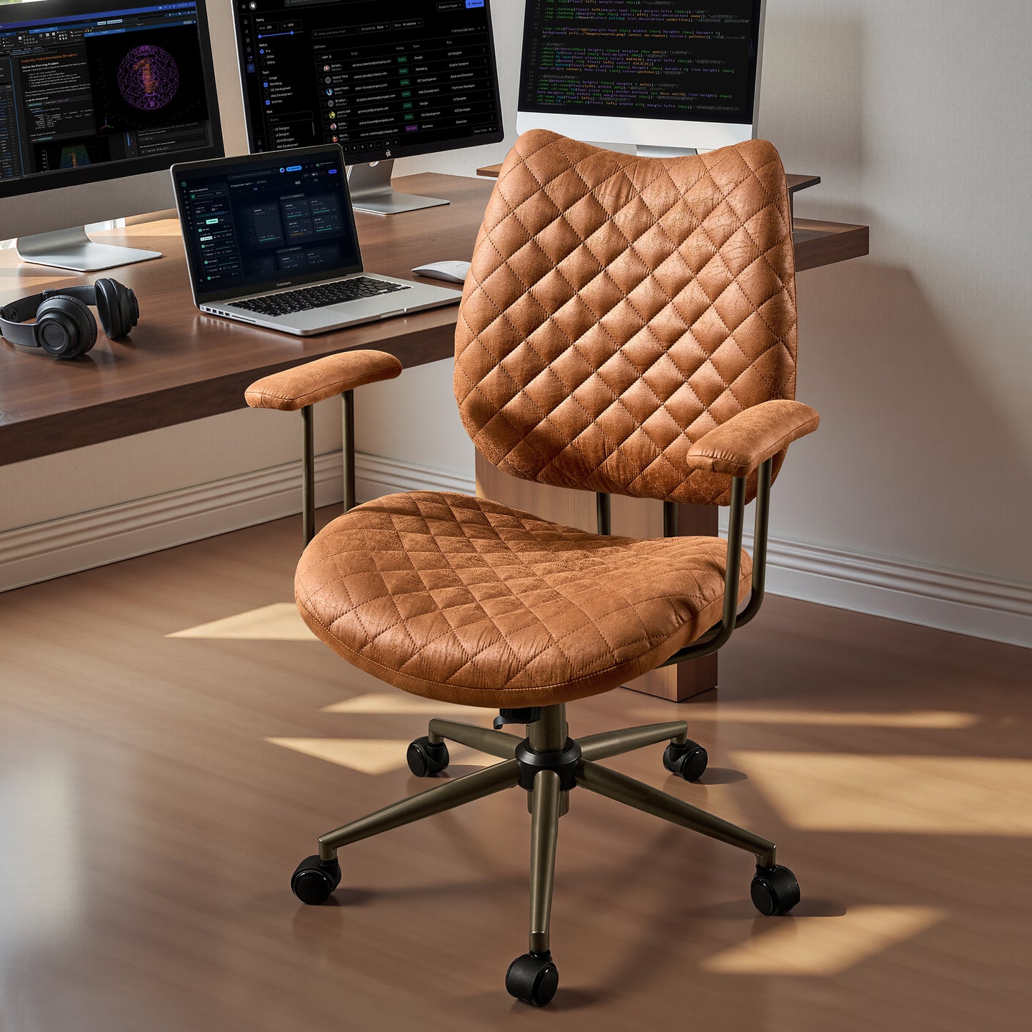 Toject Office Chair, Executive Desk Chair with Lumbar Support