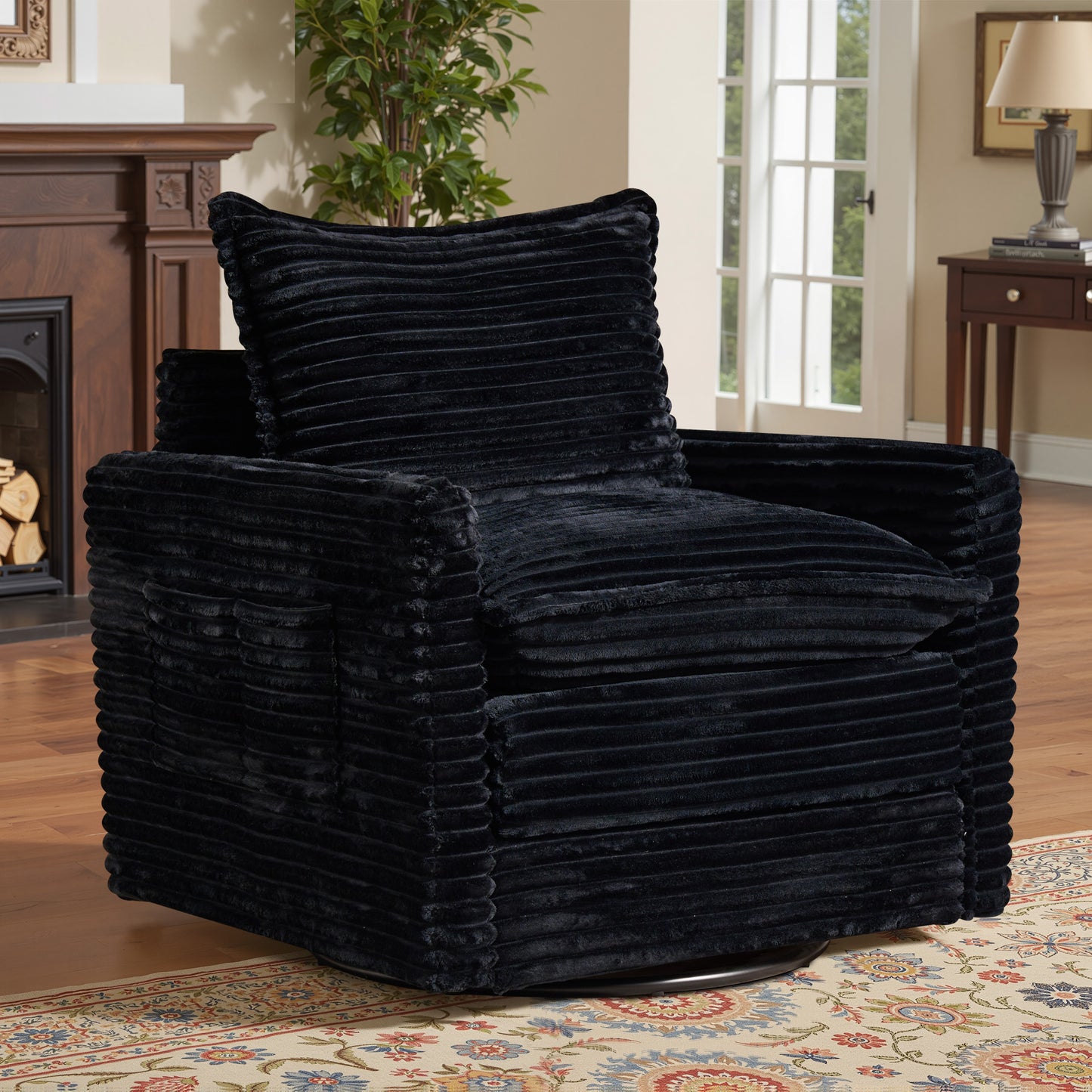 Toject Modular Sectional Sofa, Cloud Couch with Swivel Chairs for Living Room