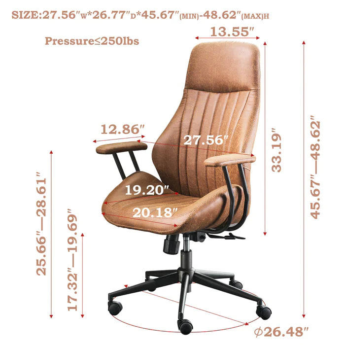 Toject  Ergonomic Office Chair,Smooth&Durable Gaming Chair For Home,Living Room