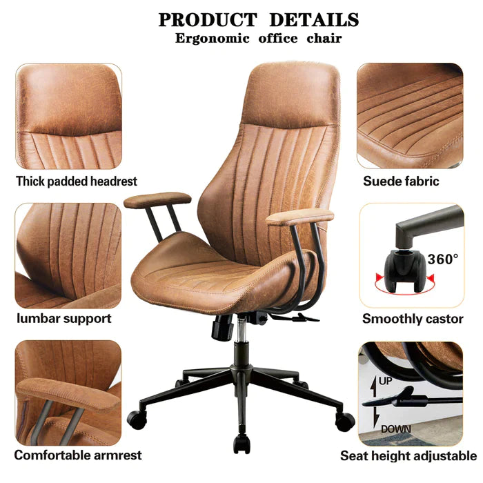 Toject  Ergonomic Office Chair,Smooth&Durable Gaming Chair For Home,Living Room